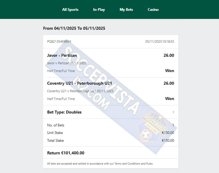 Fixed Match 100% Sure