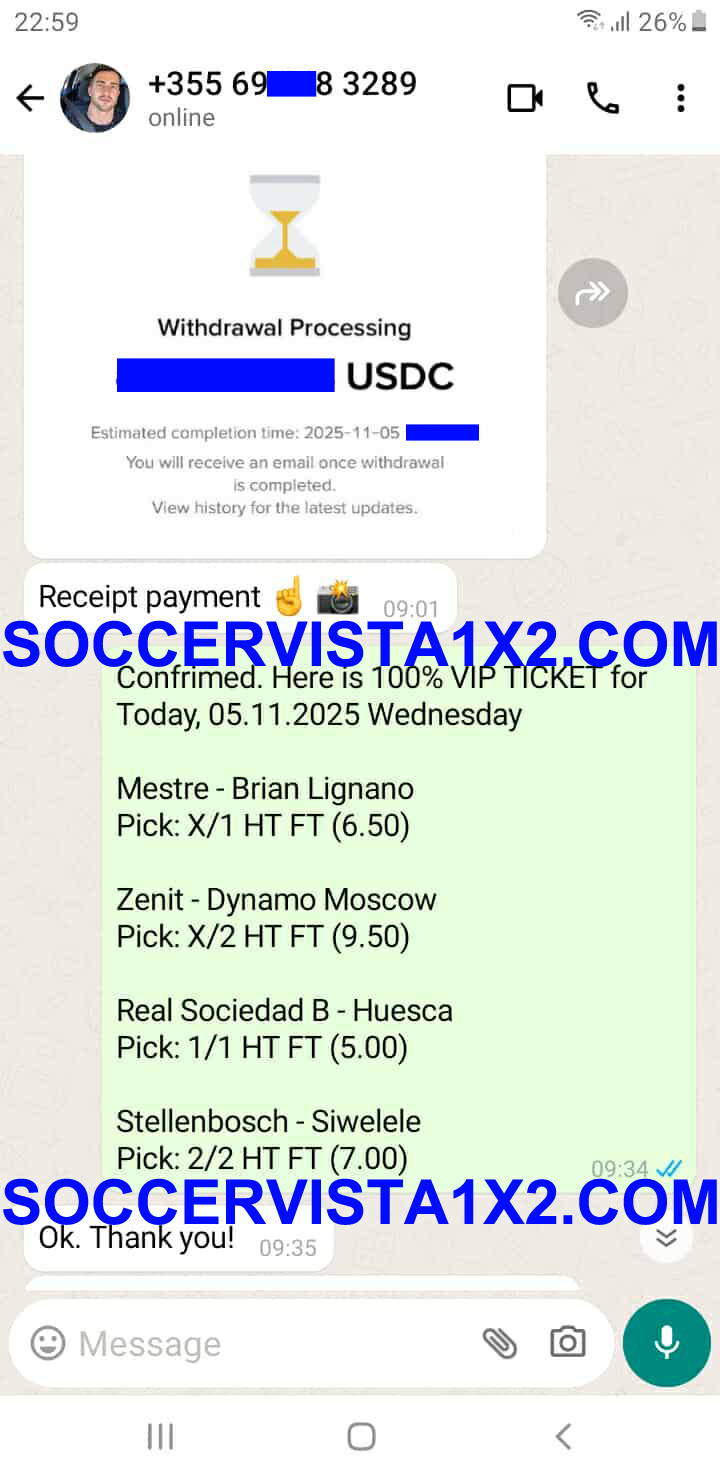 Fixed Matches 100% Sure